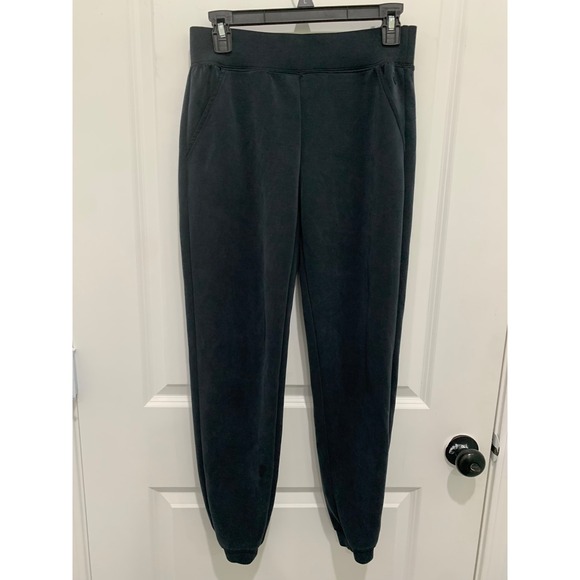 Lilly Pulitzer Pants - Lilly Pulitzer Luxletic Black High Waisted Jogger Sweatpants Womens